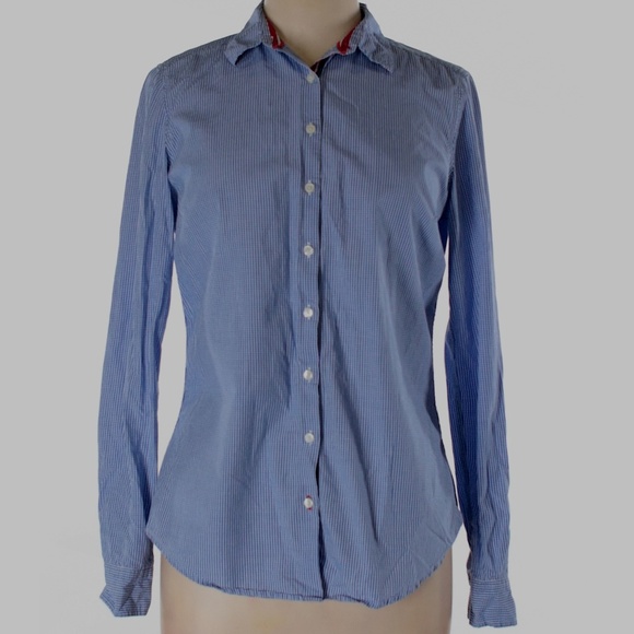 Tommy Hilfiger Tops - Tommy Hilfiger Preppy Fitted Button Down Shirt 10